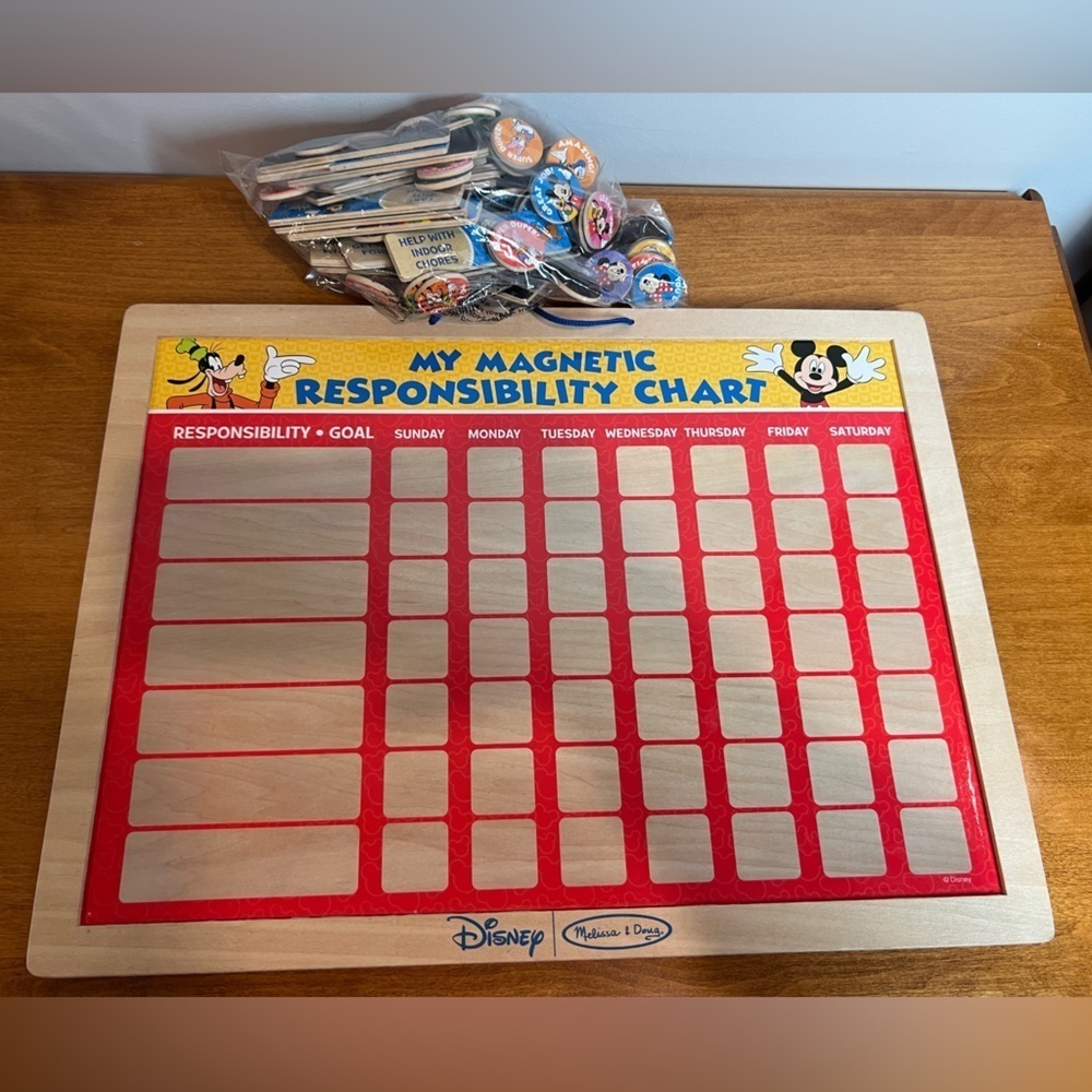 Melissa & Doug x Disney My Magnetic Responsibility Chart